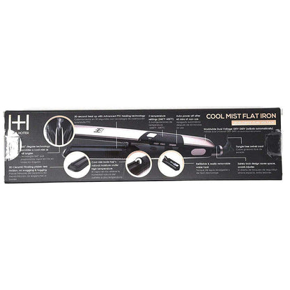 Hot & Hotter Cool Mist Flat Iron 1in, Rose Gold