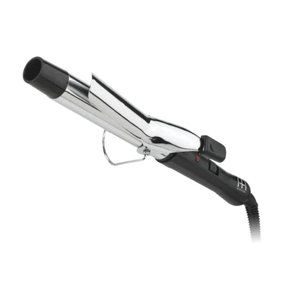 Hot & Hotter Electric Curling Iron 1 Inch, 1 Count, Silver
