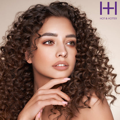 Hot & Hotter Electric Curling Iron 1/4 Inch, 1 Count, Silver