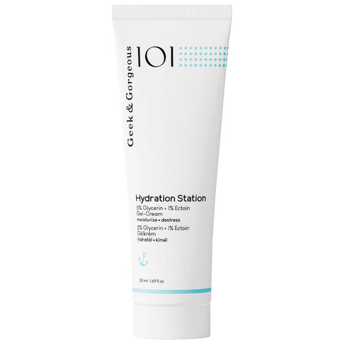 HYDRATION STATION 6 % GLICERINA + ECTOINA - Crema Hidratanta Pentru Ten Sensibil - skinseen.ro