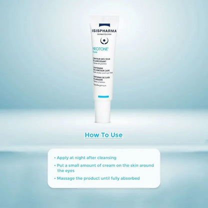 Isispharma Neotone Lightening Eye Contour Care 15ml - How to Use
