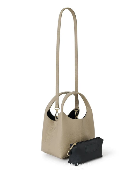 Italian Handmade Compact Leather Hobo Bag