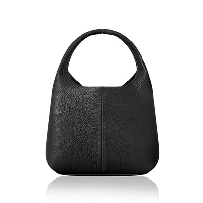 Italian Handmade Compact Leather Hobo Bag