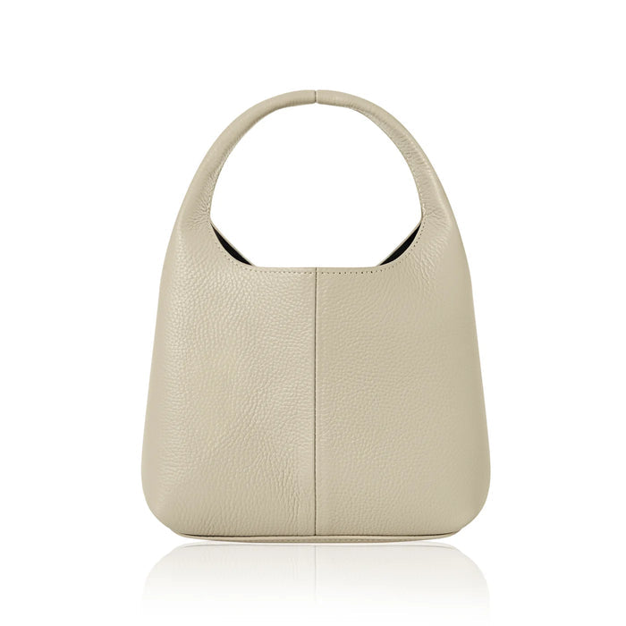 Italian Handmade Compact Leather Hobo Bag