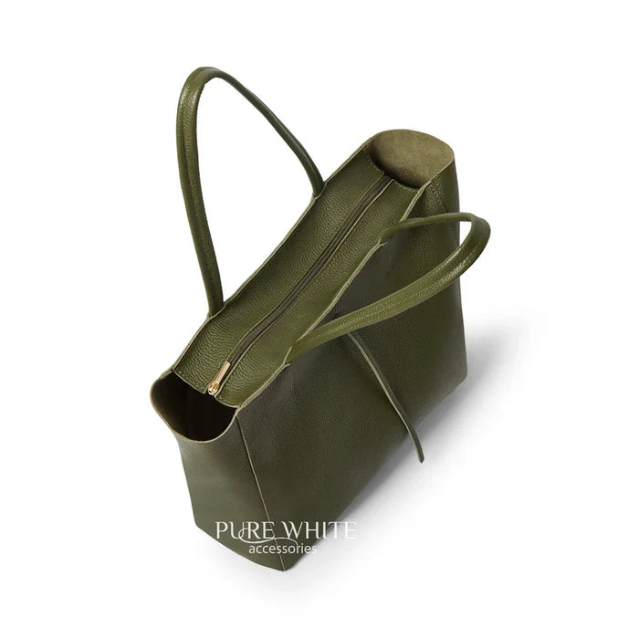 Italian Handmade Genuine Leather Oversized Tote Bag