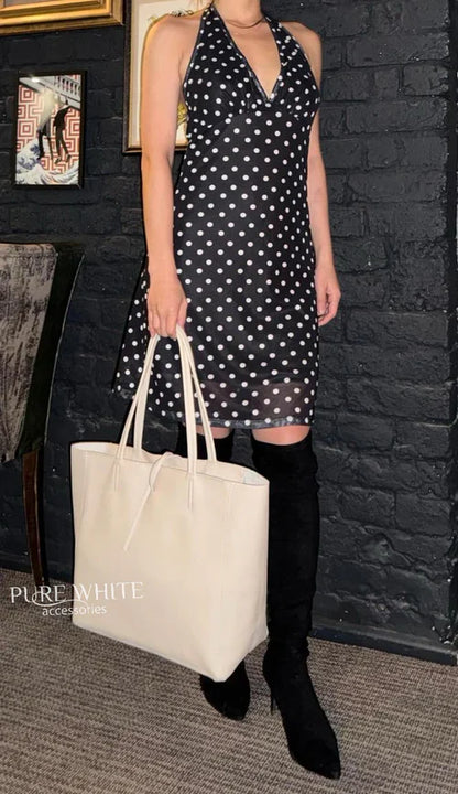 Italian Handmade Genuine Leather Oversized Tote Bag