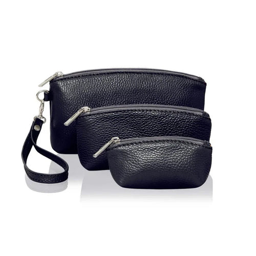 Italian Leather Pouches Set of 3 PS533