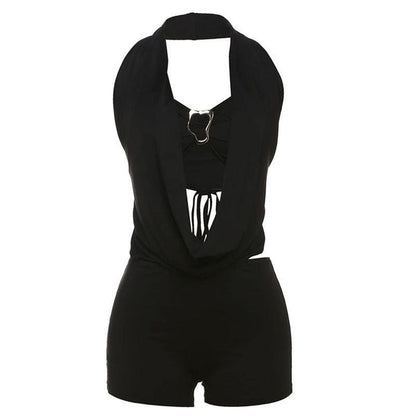 Jaw Dropping! Halter Top & Short Set