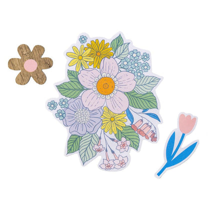 Jen Hadfield - Ephemera Cardstock Die-Cuts - Flower Child. This package includes 50 die cut pieces. Available at Embellish Away located in Bowmanville Ontario Canada.