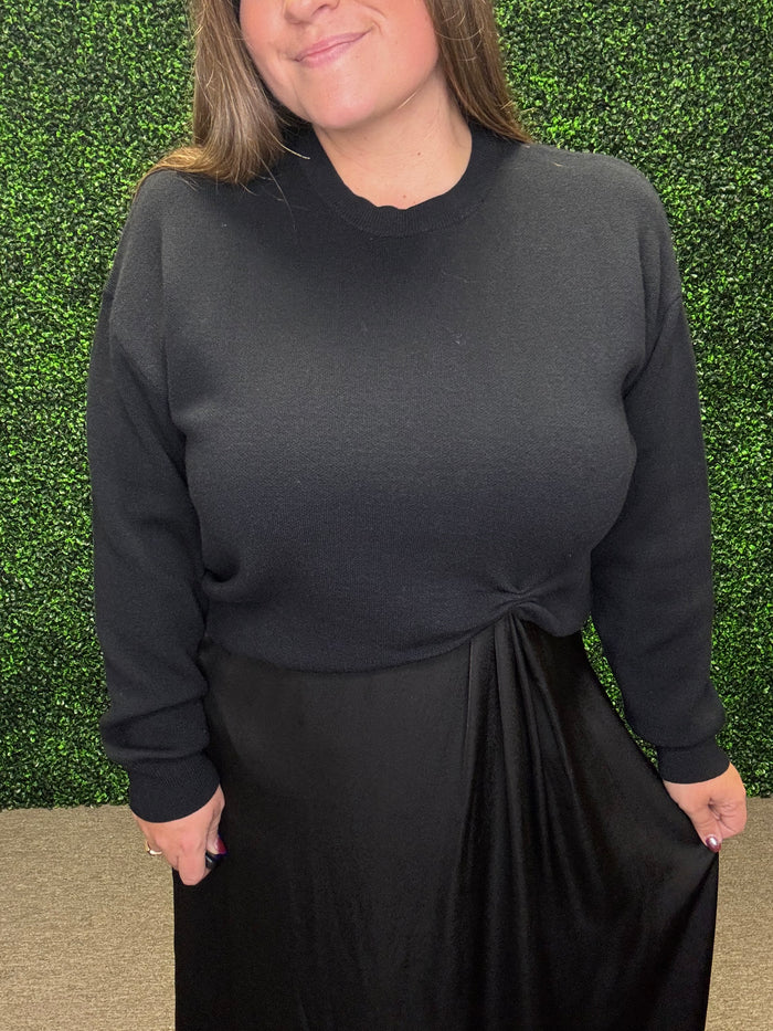 Jodifl Knot Accent Sweater