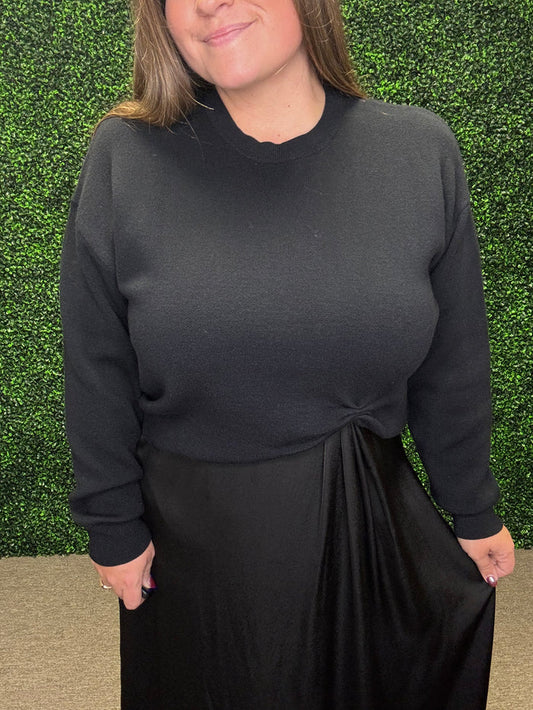 Jodifl Knot Accent Sweater