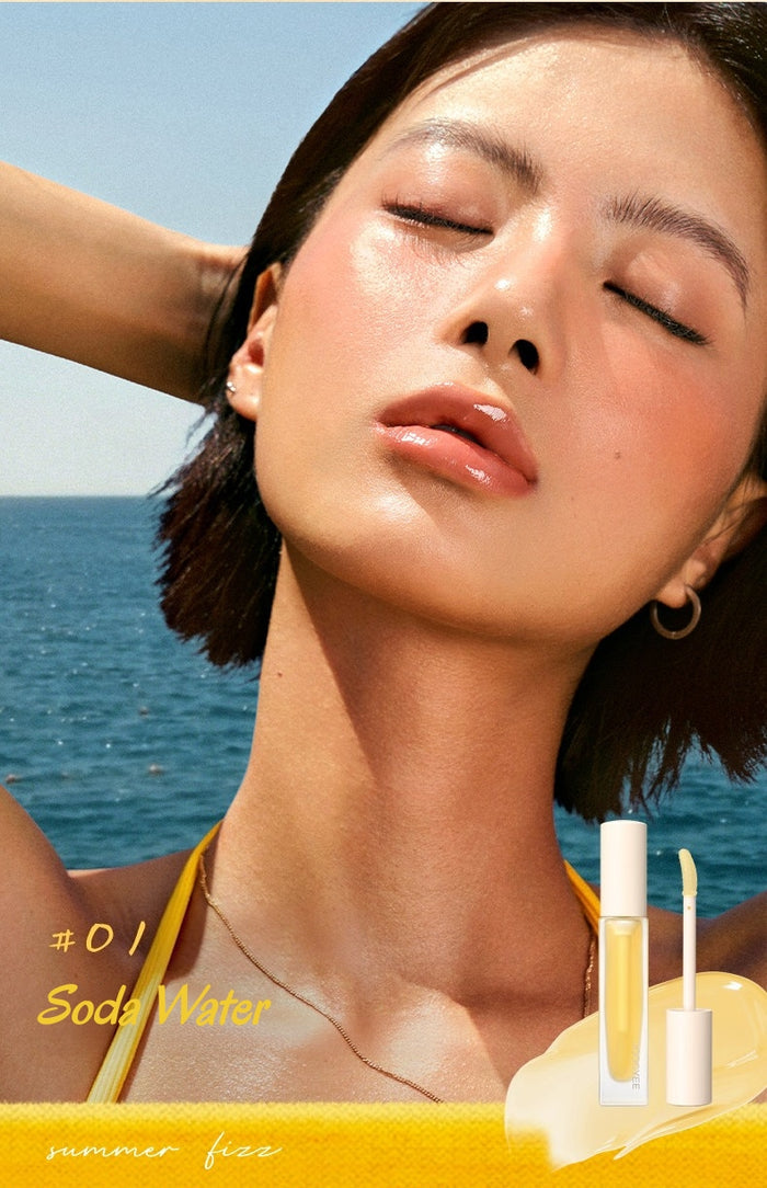 JOOCYEE Summer Fizz Collection Essential Oil Glossy Lip Gloss T5968