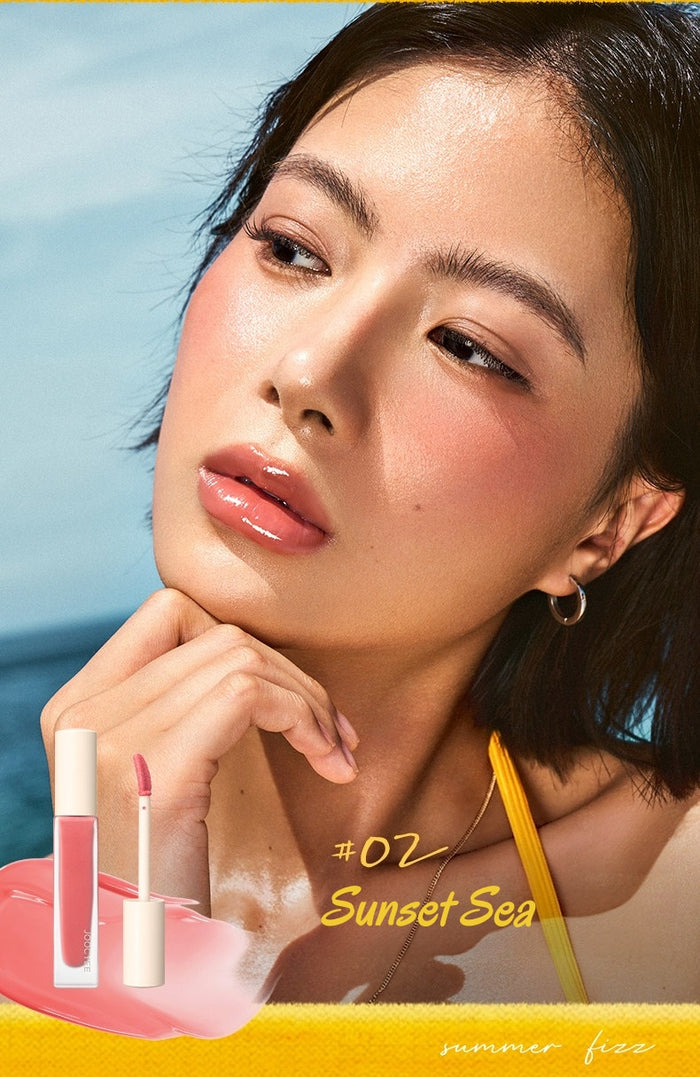 JOOCYEE Summer Fizz Collection Essential Oil Glossy Lip Gloss T5968