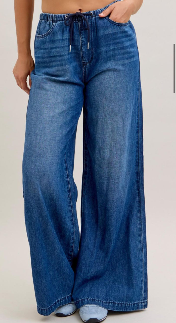 Judy Blue HW Featherweight Palazzo