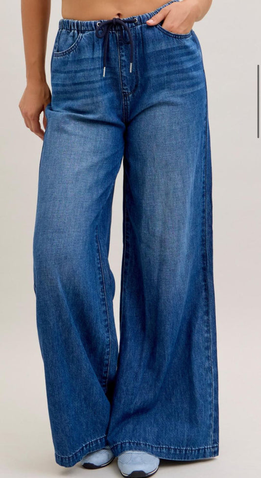 Judy Blue HW Featherweight Palazzo