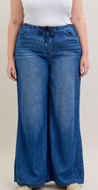 Judy Blue HW Featherweight Palazzo