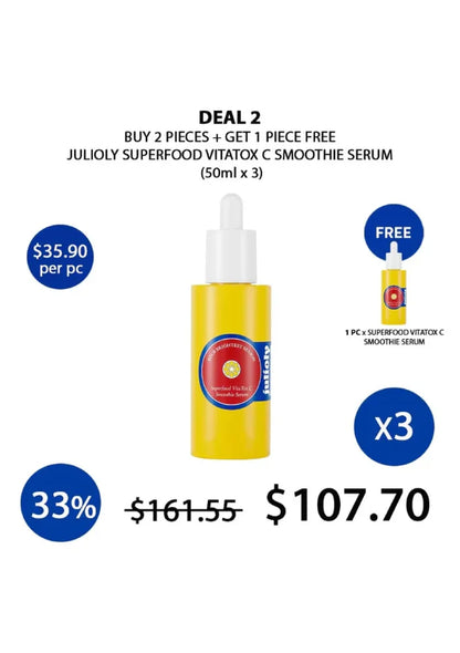 (BUY 2+1 FREE) JULIOLY SUPERFOOD VTA TOXC SERUM