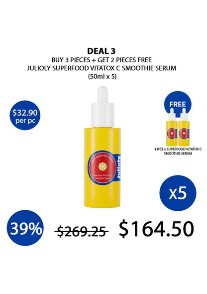 (BUY 3+2 FREE) JULIOLY SUPERFOOD VTA TOXC SERUM
