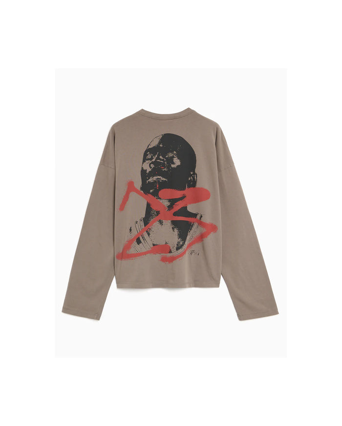 Jumpman LS Tee Cave Stone