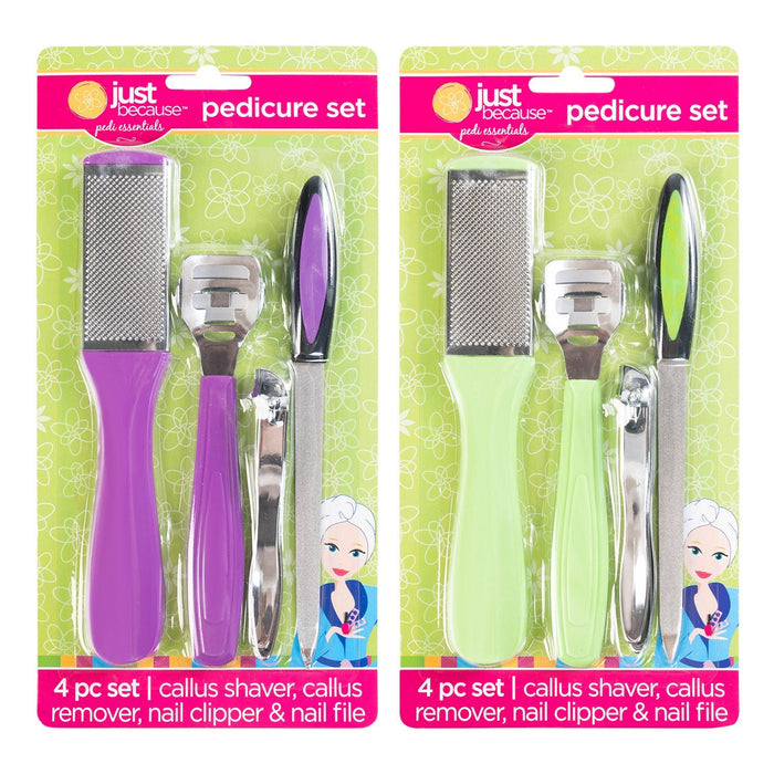 Just Because Essentials Pedicure Set 4pcs - ikatehouse