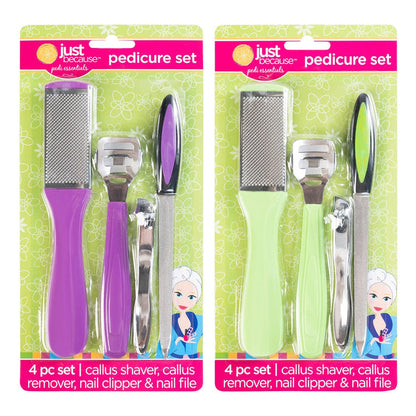 Just Because Essentials Pedicure Set 4pcs - ikatehouse