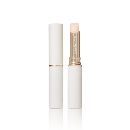 A single stick of Just Kissed Lip and Cheek Stain in color "Forever You", presented with its cap removed, against a white background.