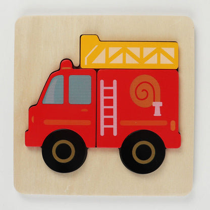 Kaper Kidz Chunky Transport Puzzle
