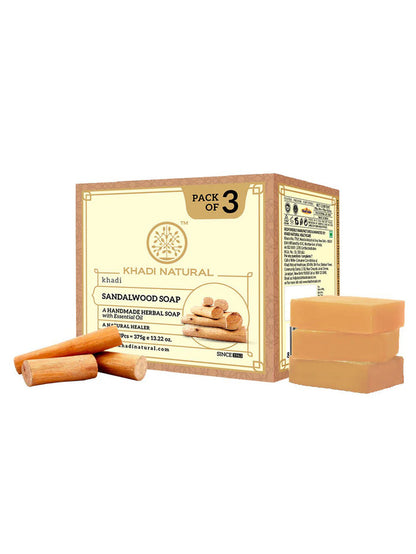Khadi Natural Sandalwood Soap (125g)
