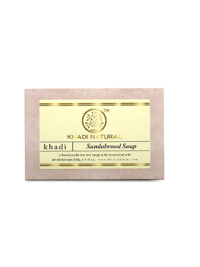 Khadi Natural Sandalwood Soap (125g)