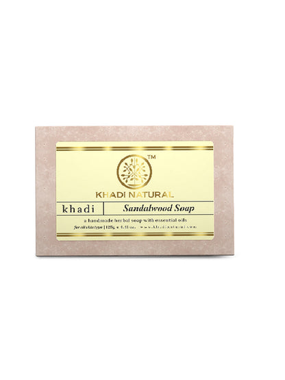 Khadi Natural Sandalwood Soap (125g)