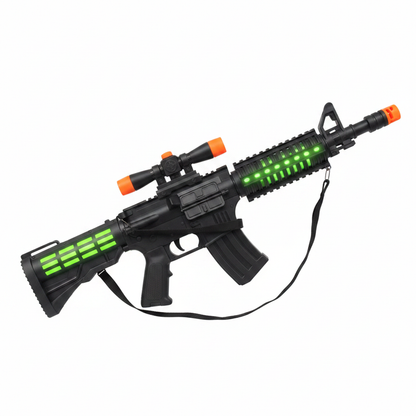Kids Combat Ranger Toy Rifle - White Background