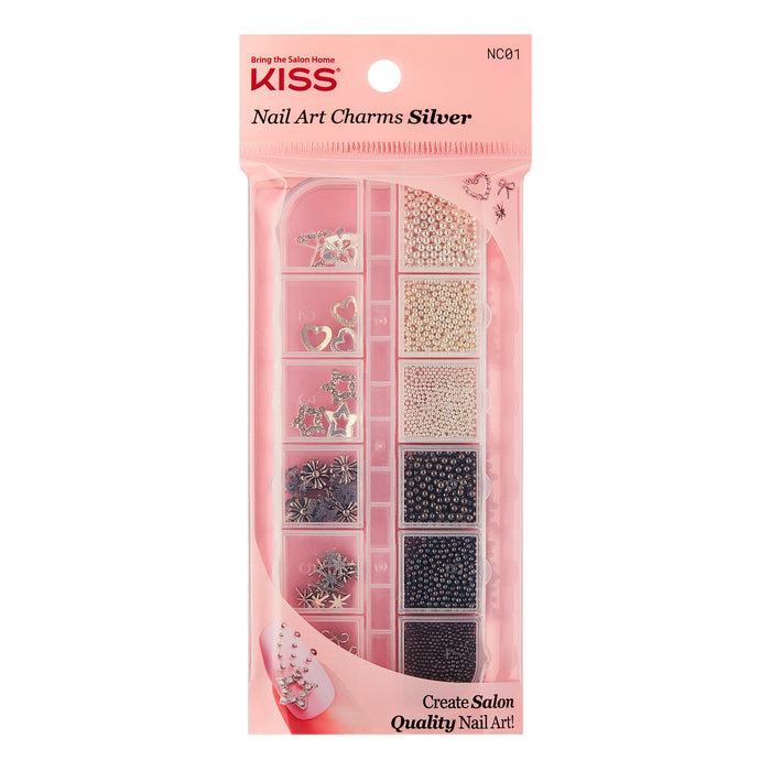 Kiss Nail Art Charms