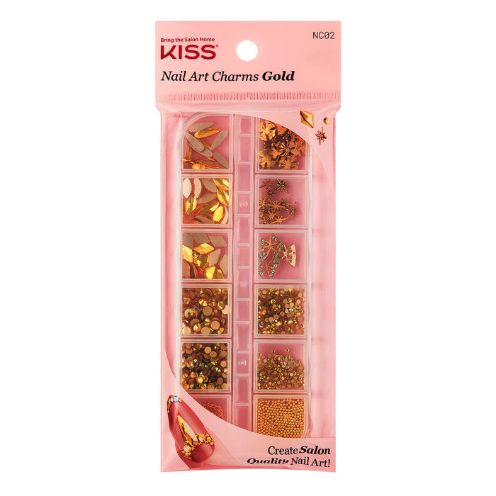Kiss Nail Art Charms