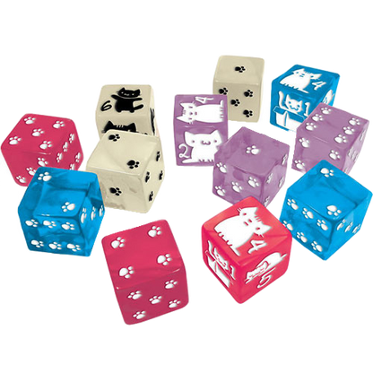 Kitten d6 Dice Set