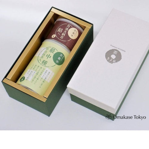 Kiyosen Azuki Dainagon Matcha Monaka Making Set