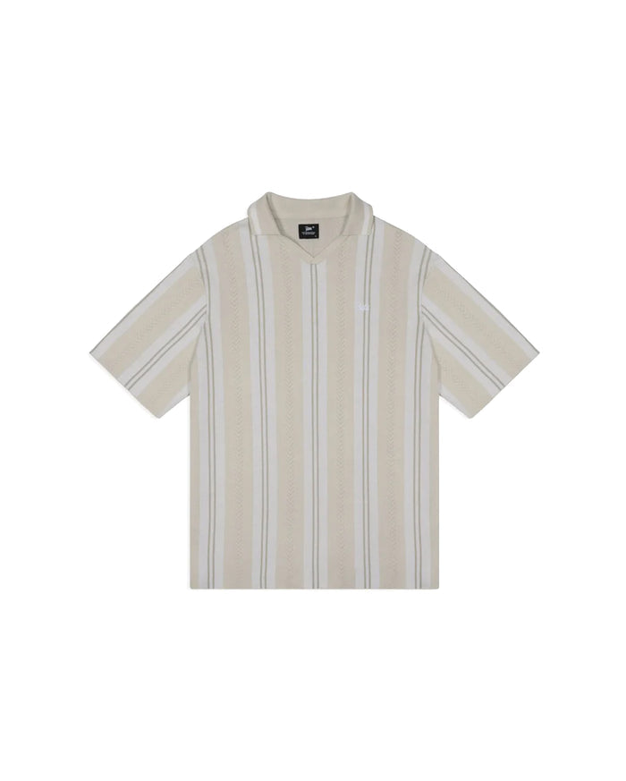 Knitted Football Shirt Oatmeal