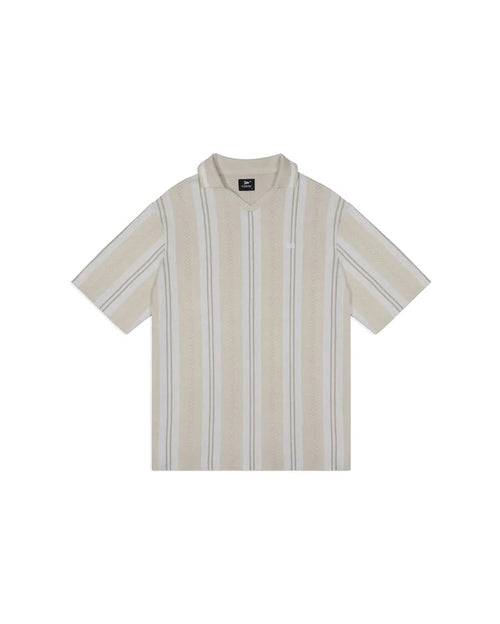 Knitted Football Shirt Oatmeal