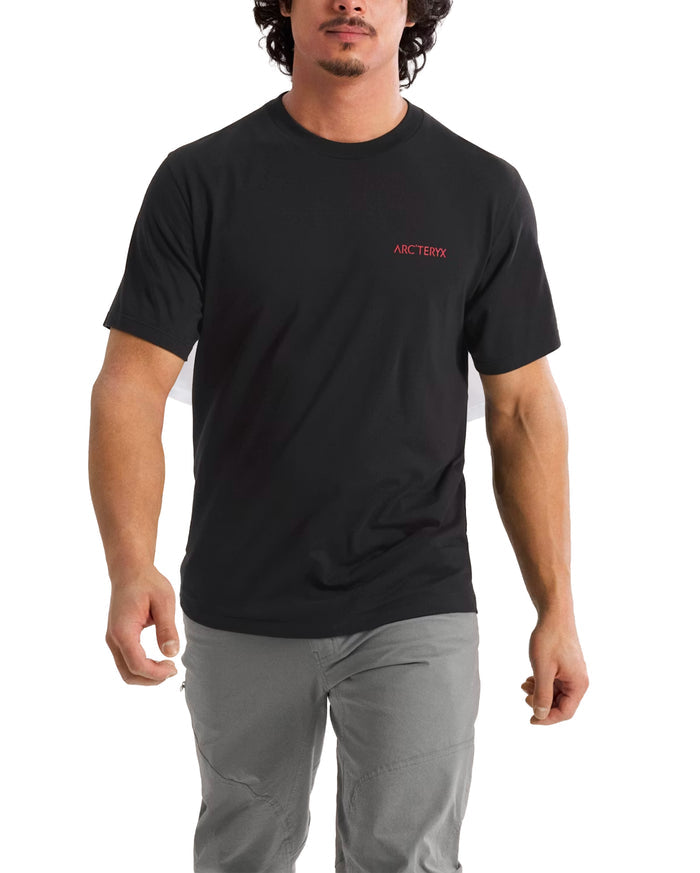 Kragg SL Cotton BLRD Shirt SS Black / Dynasty
