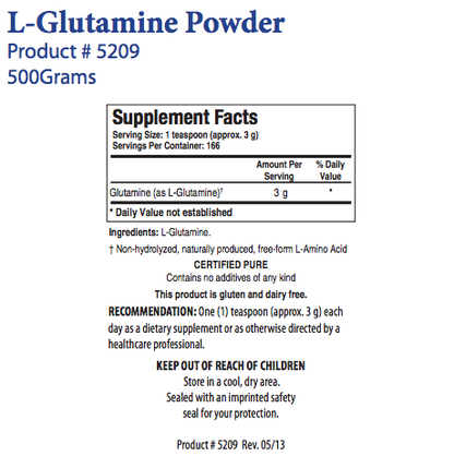 L-Glutamine by Biotics Research