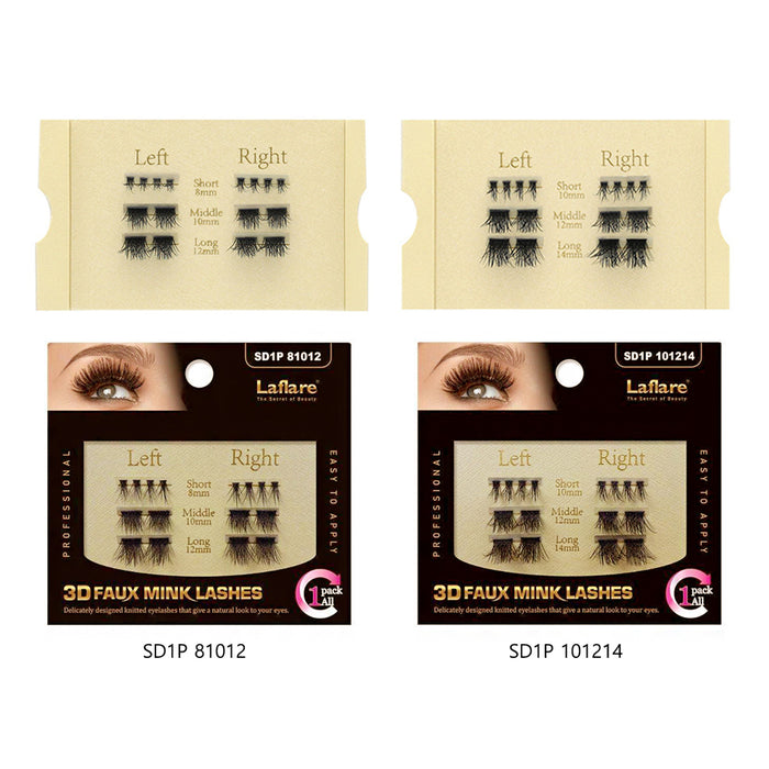 Laflare 3D Faux Mink Eyelashes
