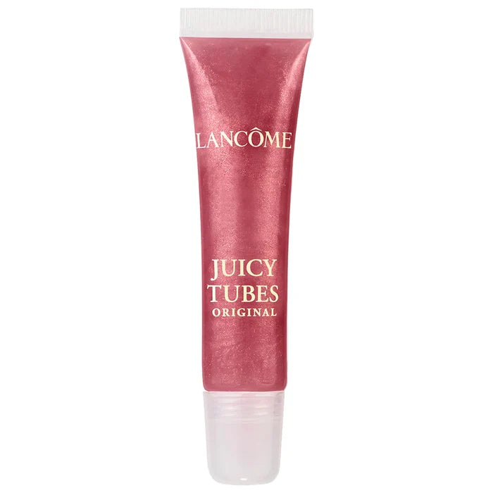 Lancôme Juicy Tubes Original Lip Gloss in various shades, glossy and vibrant, displayed in a beauty product image