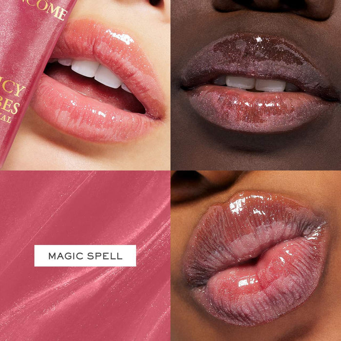Lancôme Juicy Tubes Original Lip Gloss in various shades, featuring glossy, hydrating finish and smooth applicator.
