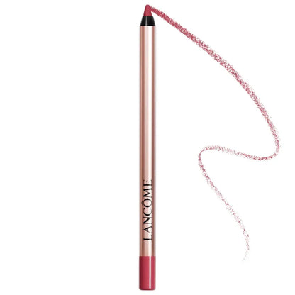 Lancôme Lip Idôle Lip Shaper Creamy Matte Lip Liner in Lisa's Coral Glow, featuring a smooth coral-colored pencil for defining lips