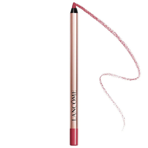 Lancôme Lip Idôle Lip Shaper Creamy Matte Lip Liner in Lisa's Coral Glow, featuring a smooth coral-colored pencil for defining lips