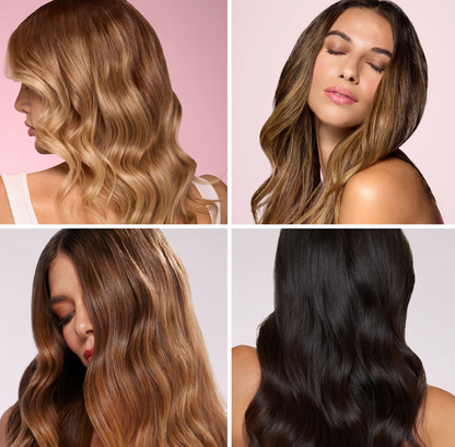 L'ange Hair Le Duo Classic 360° Airflow Titanium Styler, beauty tool with rotating barrel for smooth, shiny hair styling.