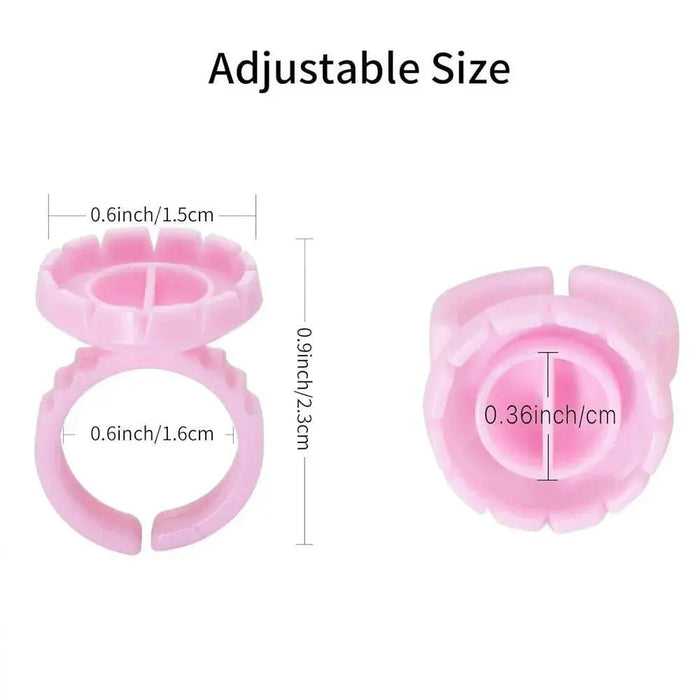 Eyelash Glue Fanning Ring| Swaniya Lashes