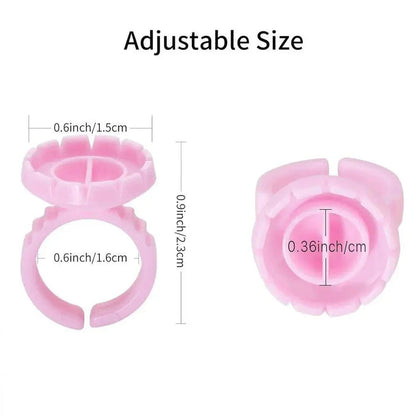 Eyelash Glue Fanning Ring| Swaniya Lashes