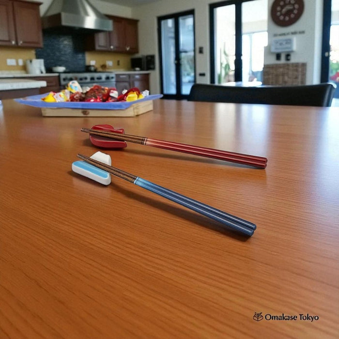 Le Creuset Chopsticks Cherry Red & Marine Blue 2 Sets
