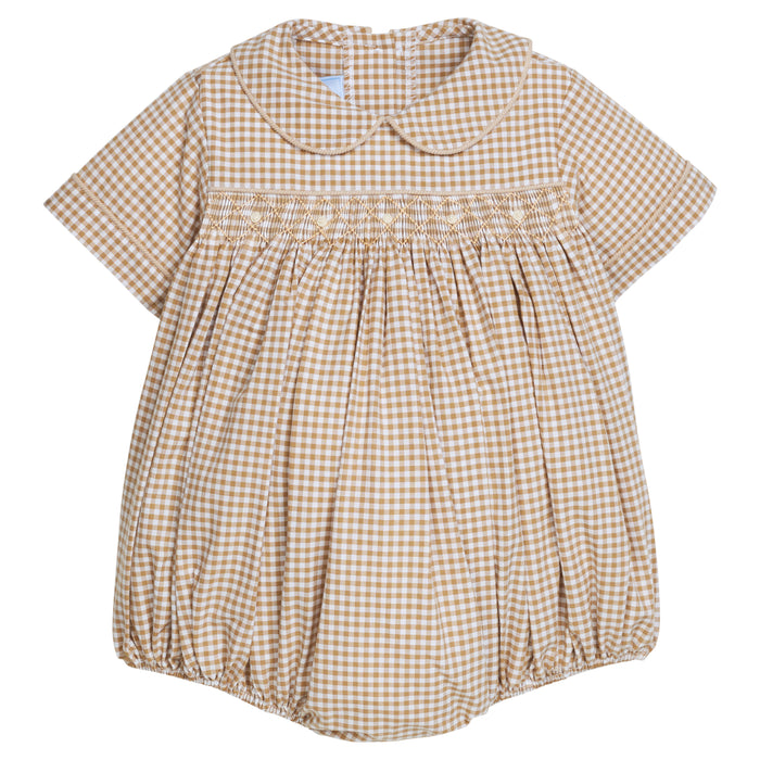 LE Khaki Gingham Barrington Bubble