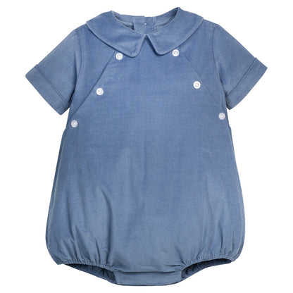 LE Stormy Blue Corduroy Walker Bubble
